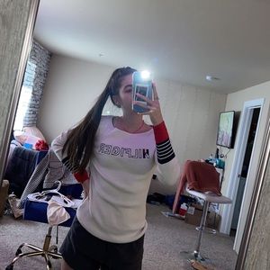 Tommy Hilfiger white knitted long sleeve